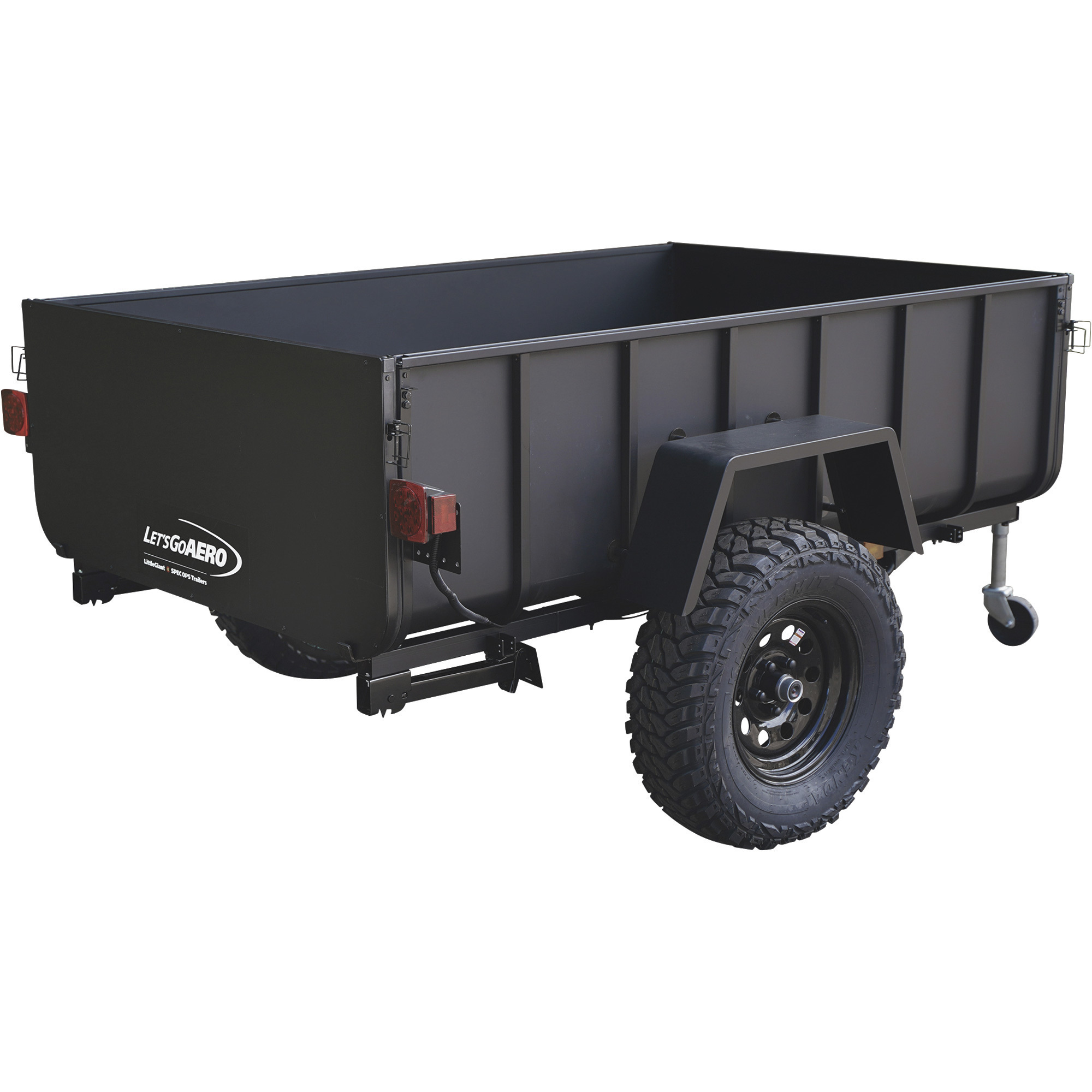 Let's Go Aero Spec Ops AnyRoad Trailer, 2000-Lb. Load Capacity, 88in.L x 54in.W x 24in.H Bed, Model# T01366